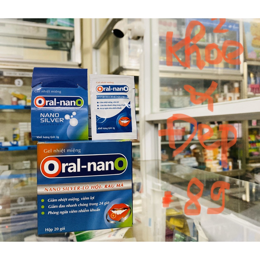 GEL NHIỆT MIỆNG ORAL-NANO.