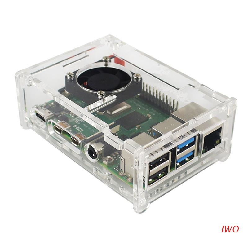 Vỏ Nhựa Acrylic Chuyên Dụng Cho Raspberry Pi 4 Model B Raspberry Pi 4B