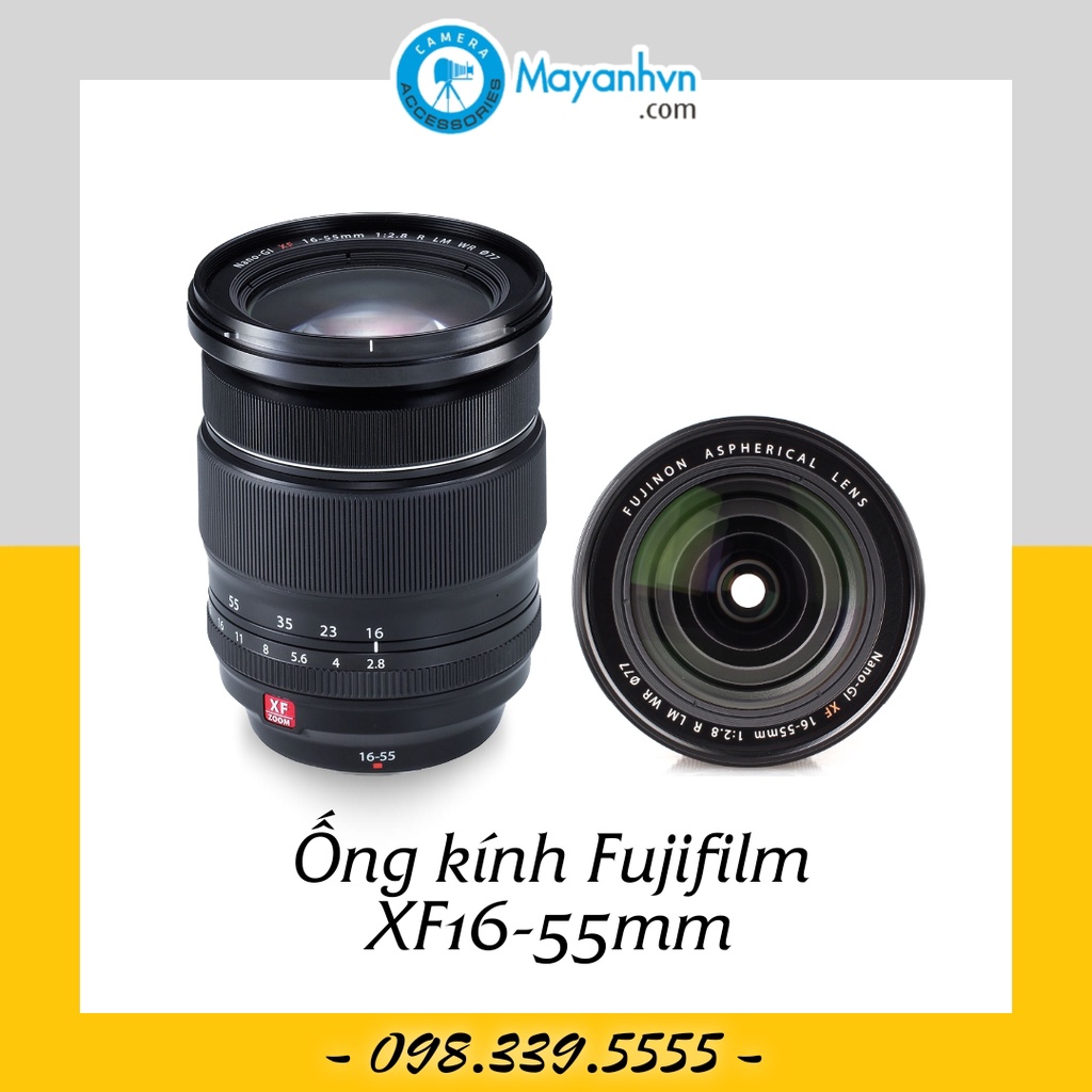 Ống kính Fujifilm XF 16-55mm F/2.8 R LM WR (Sản phẩm chính hãng mới 100%)