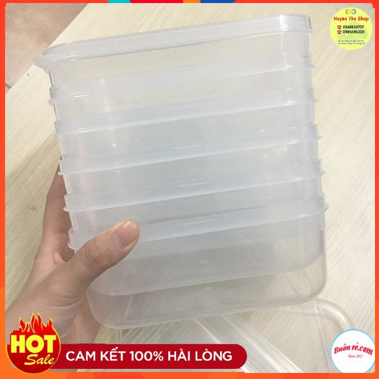 Hộp nhựa trữ đông bảo quản thực phẩm 800ml Song Long dễ dàng sử dụng