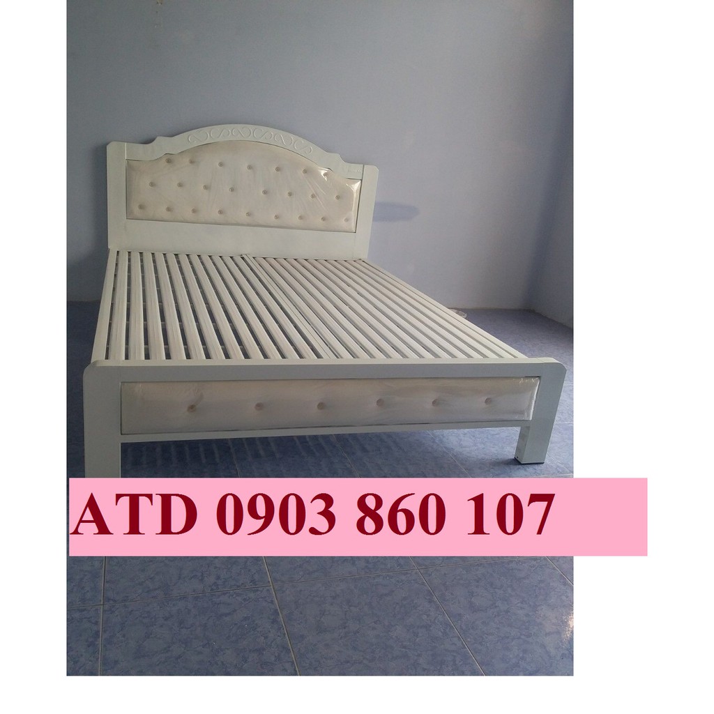 Giường hộp vuông cao cấp - giường sắt hộp vuông mẫu mới siêu đẹp hcm bình dương