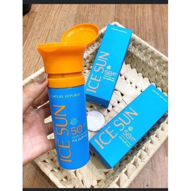 Kem Chống Nắng Ice Sun Nature Republic SPF 50 PA+++