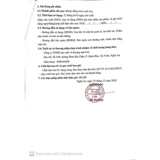 xit khoang thao moc lim