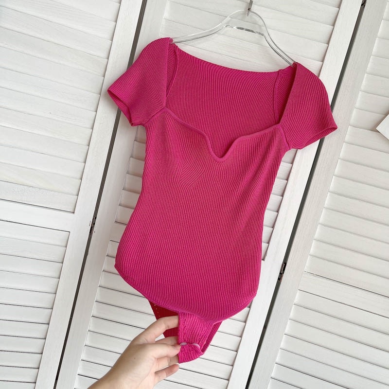 Áo bodysuit có tay nhiều màu | BigBuy360 - bigbuy360.vn