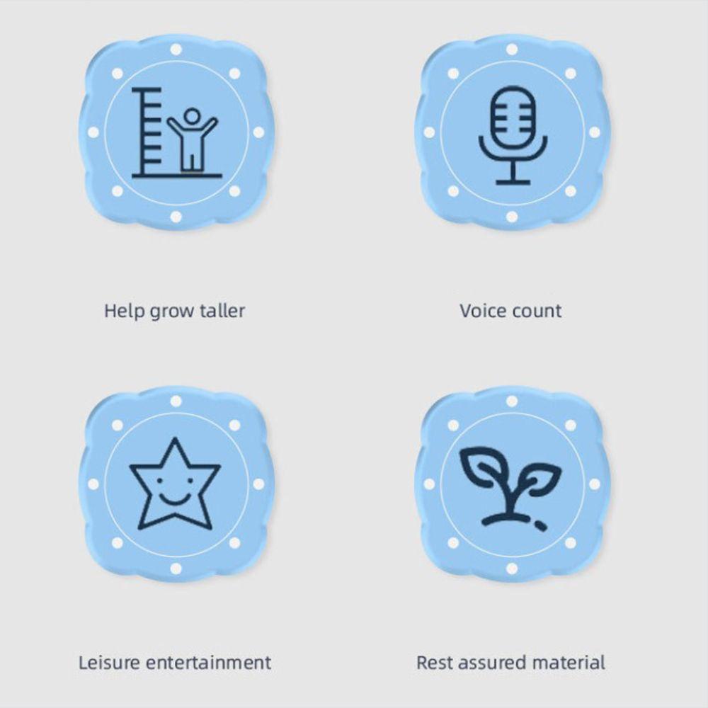 Dụng Cụ Tập Nhảy Tăng Chiều Cao Thiết Kế Hình Bông Hoa Dễ Thương