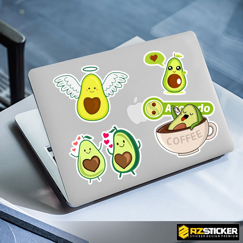 Hình Bơ Cute  | Sticker Dán Xe, Tem Dán Xe Máy, Xe Điện , Sticker Dán Điện Thoại , Dán Nón Bảo Hiểm