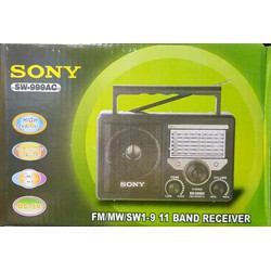 Đài Radio SW-999AC 11 band : FM,AM SW ......bắt sóng tốt