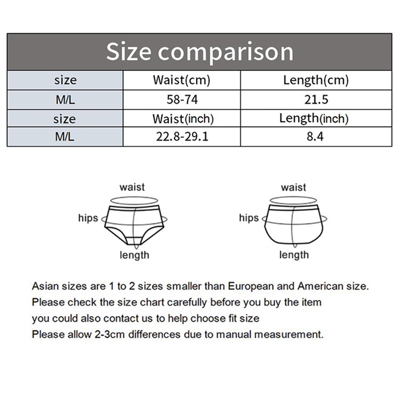 Set 3 quần lót ECMLN vải cotton không đường may lưng thấp thời trang cho nữ