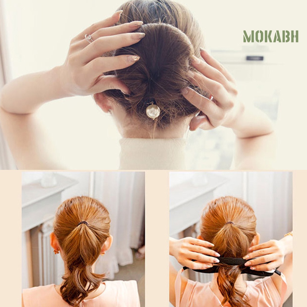[Tóc Cho Bạn Gái] Dụng Cụ Làm Búi Tóc Có Rãnh Xoắn Bền Thiết Thực Cho Gia Đình