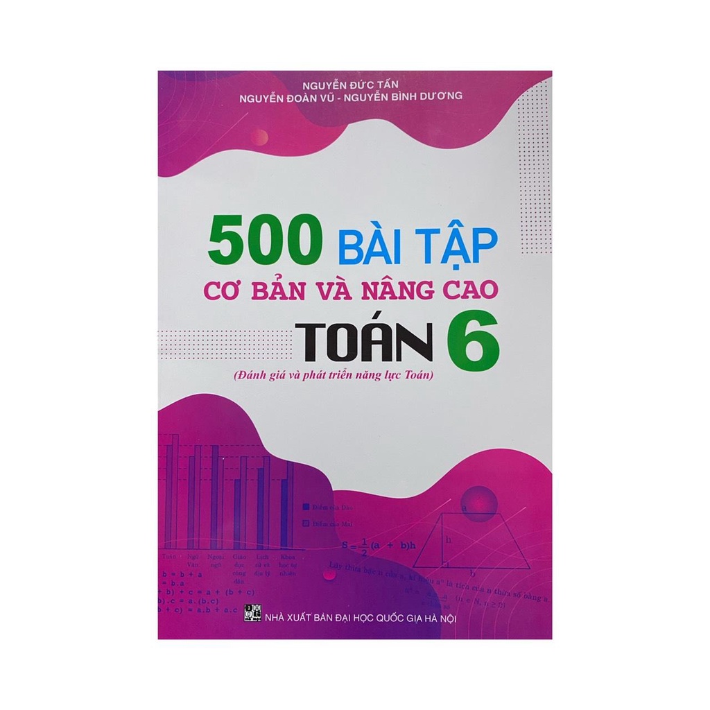 Sách - 500 bài tập cơ bản và nâng cao lớp 6