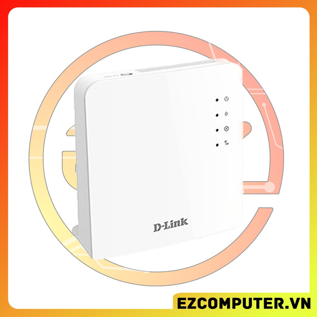 D-link DWR-921E Bộ phát Wifi 3G 4G Có Cổng LAN Tốc Độ Wifi 300Mb - Hàng Nhập Khẩu