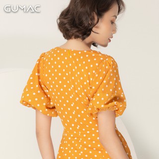 Đầm nữ bi tay bí DA972 GUMAC