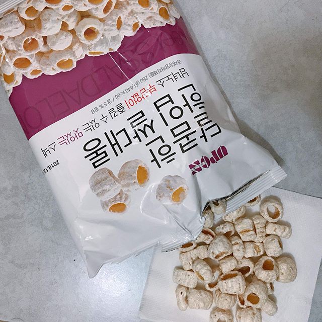 [Nhập khẩu chính hãng] Bánh Snack Upon quẩy nhẫn Hàn Quốc 280g - 8801151135090 Date 2021