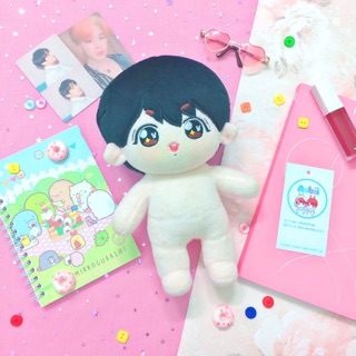 (D) Plushdoll RF Kookie 15-20cm Official Fansite (hàng có sẵn) - Doll BTS Jungkook (búp bê bông)