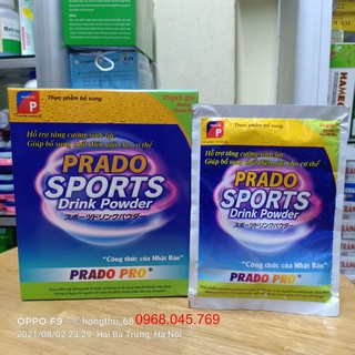 Bột điện giải Prado Pro Sports Drink Powder (25g x 5 gói)