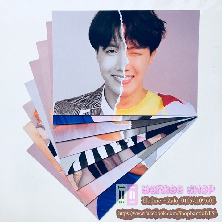 Poster BTS album Love Yourself Answer ver L - hình Jungkook, ảnh V, KPOP