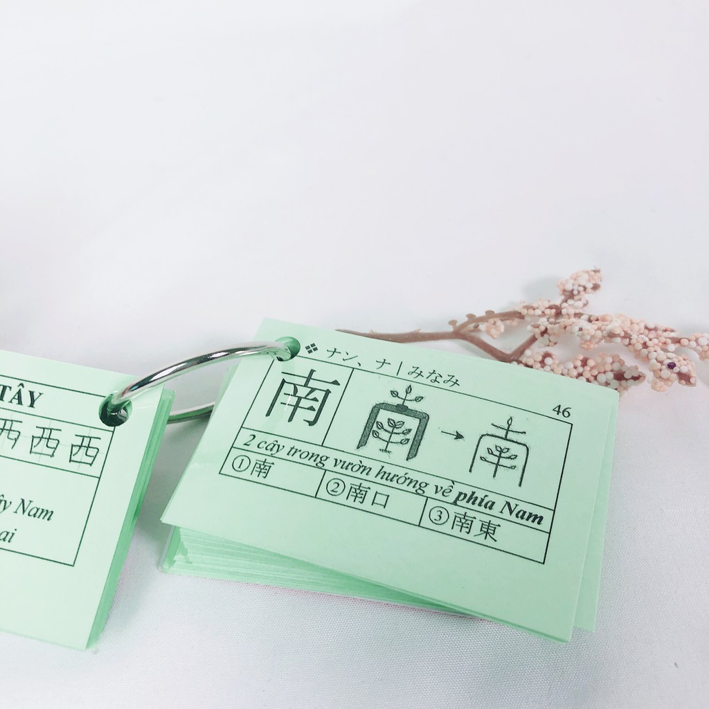 Flashcard Hán tự N5-N4 - thẻ học tiếng Nhật