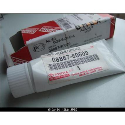Mỡ bôi trơn bảo dưỡng phanh ô tô chịu nhiệt chính hãng Toyota