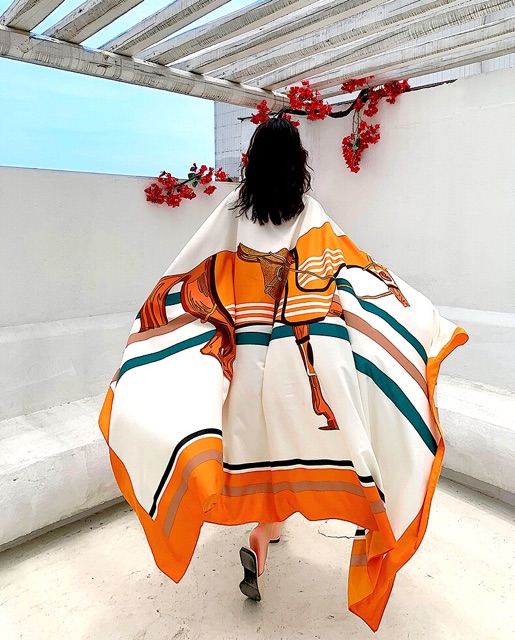 *Khăn boho chất vải thô size đại:190*140cm(nhiều mẫu)