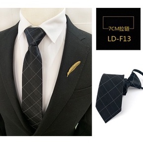 Cà Vạt Nam 7CM Có Khóa Kéo (24 Giờ)