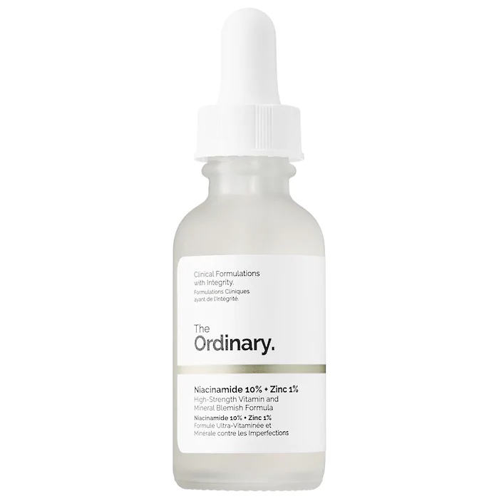 Serum giảm mụn mờ thâm The Ordinary Niacinamide 10% + Zinc 1% 30ml và 60ml