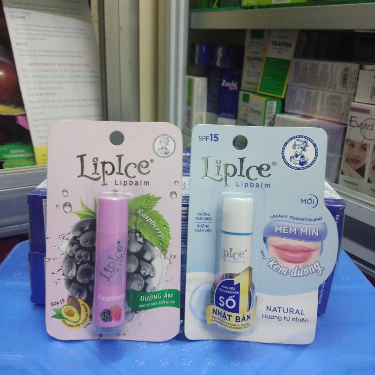 Son dưỡng lipice không màu dưỡng môi mềm mịn