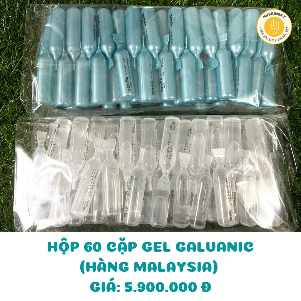 60 Cặp Gel mặt Galvanic Spa của Nuskin