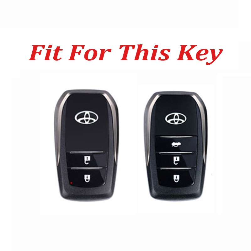Vỏ Bọc Chìa Khóa Điều Khiển Từ Xa Bằng Tpu Mềm Cho Toyota Prius Camry Corolla C-HR CHR RAV4 Prado 2018