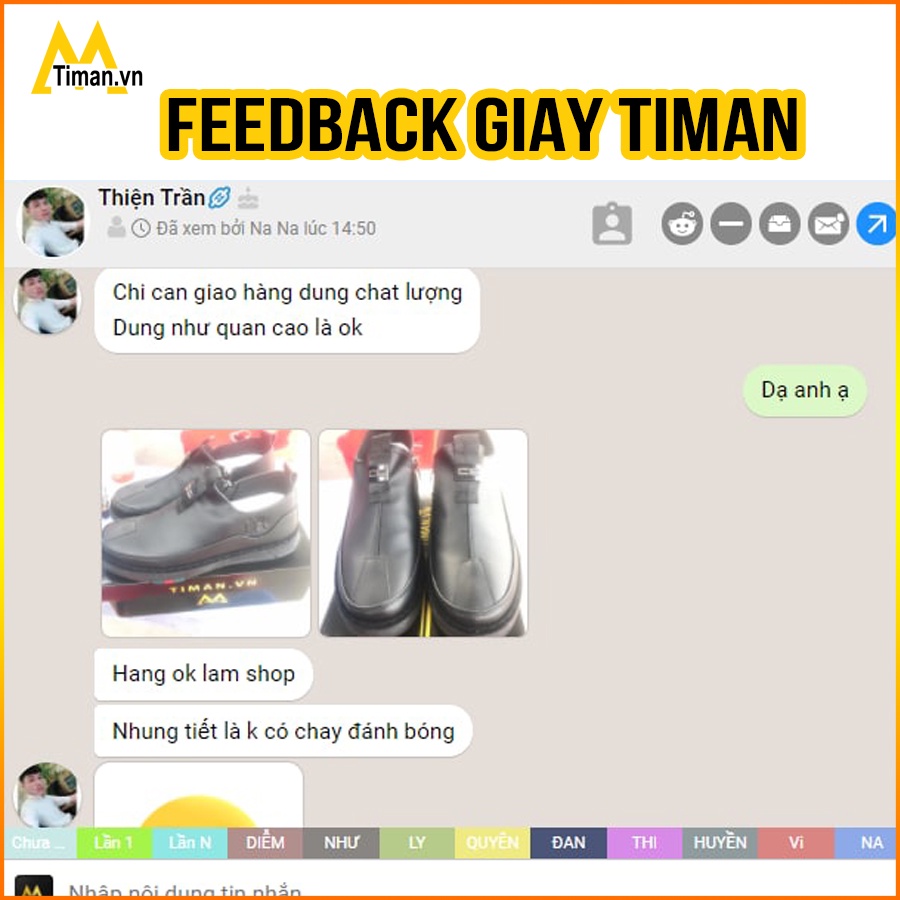 Giày thể thao nam, giày sneaker TIMAN GH28 đế êm vải thoáng khí bảo hành 1 năm