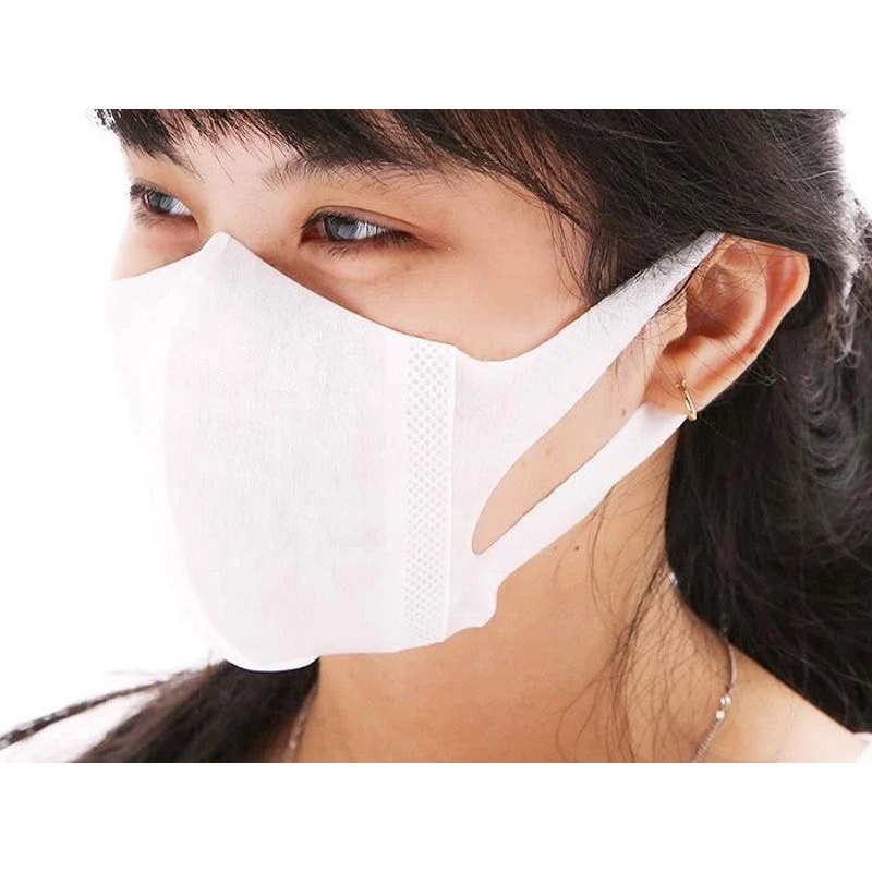 Khẩu Trang 3D Unicharm Nhật Bản 100 chiếc - Hàng nội địa Nhật , chính hãng, thiết kế 3D độc đáo