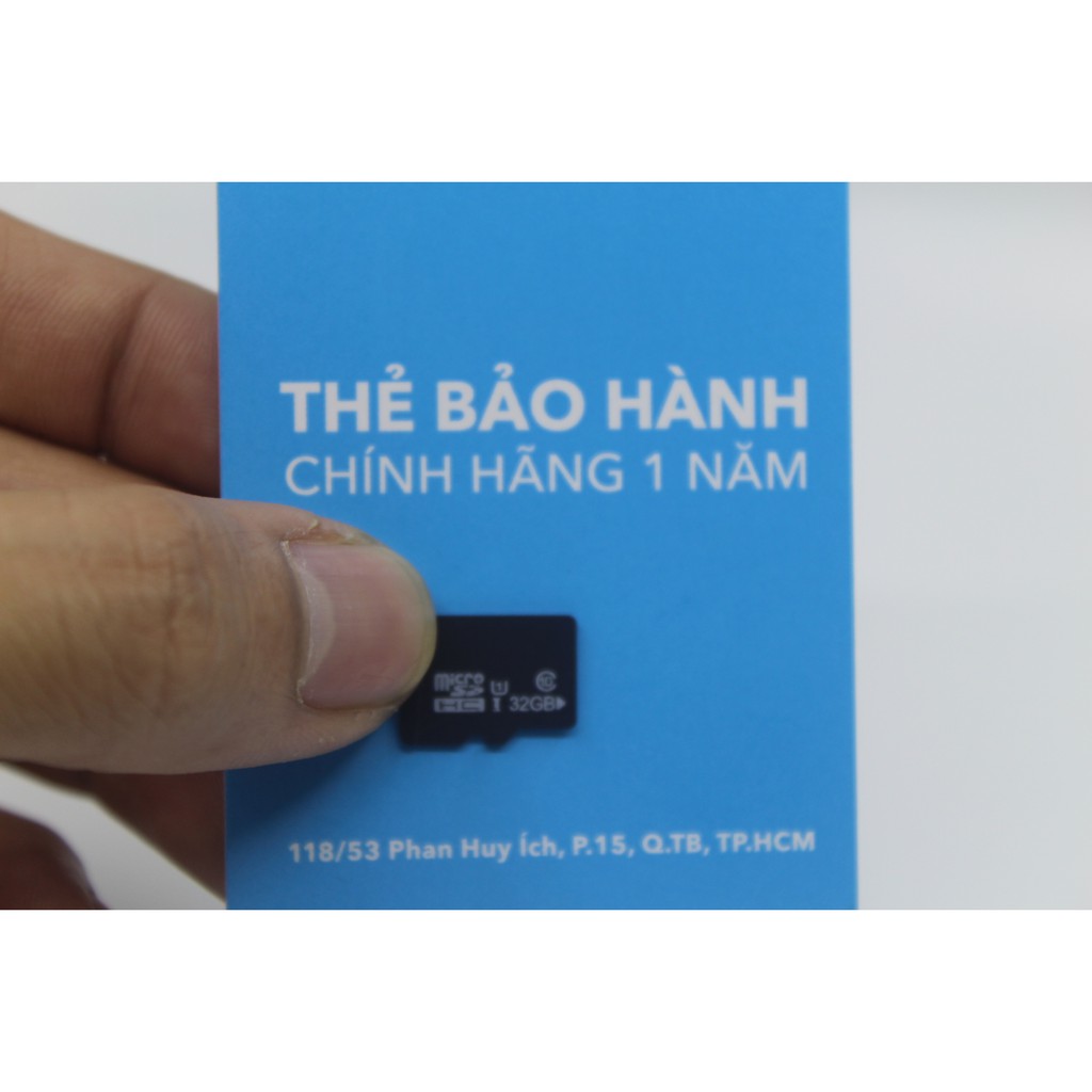 Thẻ nhớ MicroSD 32GB/16GB Class 10 tốc độ cao (Đen) - Bảo hành 12 tháng | BigBuy360 - bigbuy360.vn