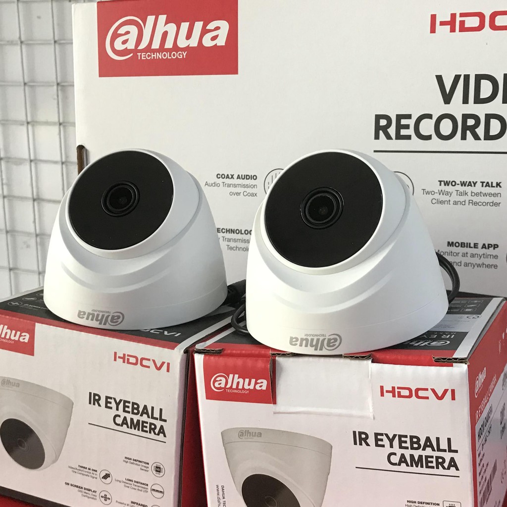 [Camera Dùng Dây Dẫn]Dahua HAC-T1A21P, Camera quan sát có dây,  An Ninh, Gia Đình, HDCVI,Tín Hiệu Cáp Đồng Trục,