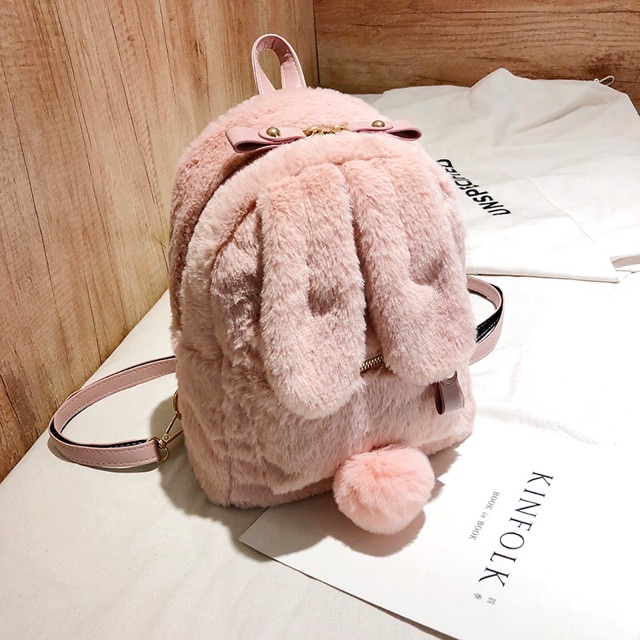 Hàng sẵn - Balo nữ tai thỏ / balo mini nữ dễ thương cute LIULY