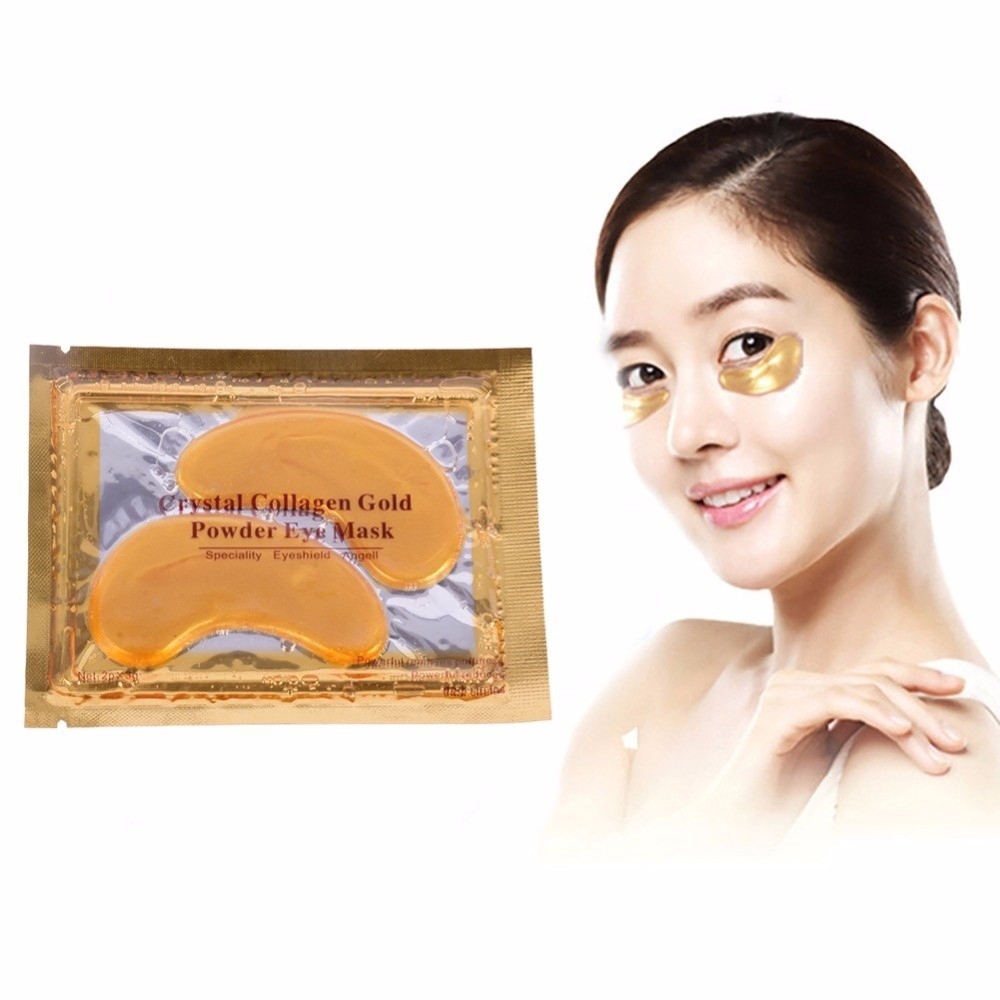 2Pcs/pack Collagen Crystal Eye Mask Deep Moisture Anti-Ageing Eyelid Patch Care Mask