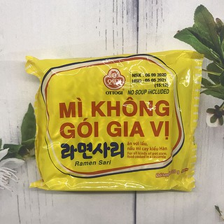 110g mì ottogi không gói gia vị