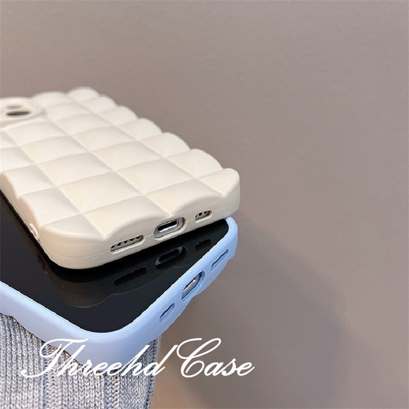 Ốp Điện Thoại Dẻo Họa Tiết Kẻ Sọc Màu Sắc Ngọt Ngào Cho iPhone 14 13 12 11 Pro Max SE2020 X Xr Xs Max 8 7 6 6s Plus