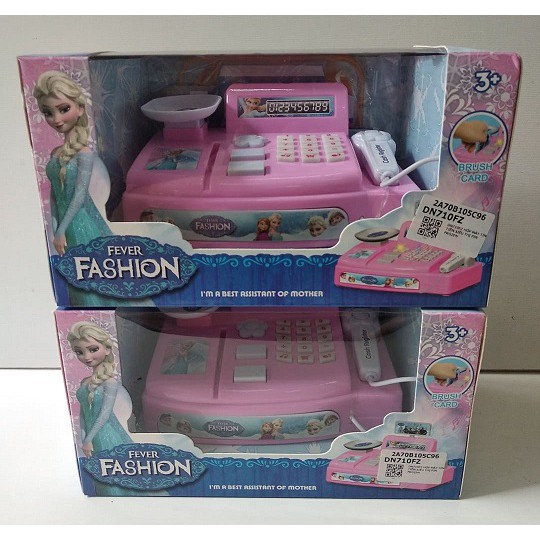 MÁY TÍNH TIỀN SIÊU THỊ ĐỒ CHƠI PHÁT NHẠC ELSA