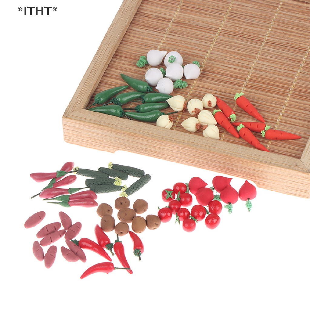 Set 10 Rau Củ Quả 1: 12 Trang Trí Nhà Búp Bê