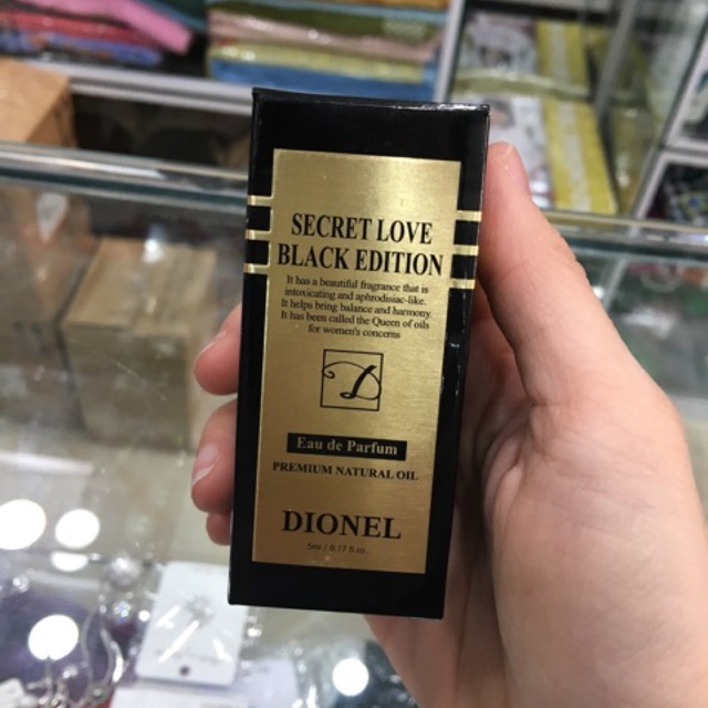 Nước hoa vùng kín Dionel Secret Love Black Edition và White Edition 5ml.