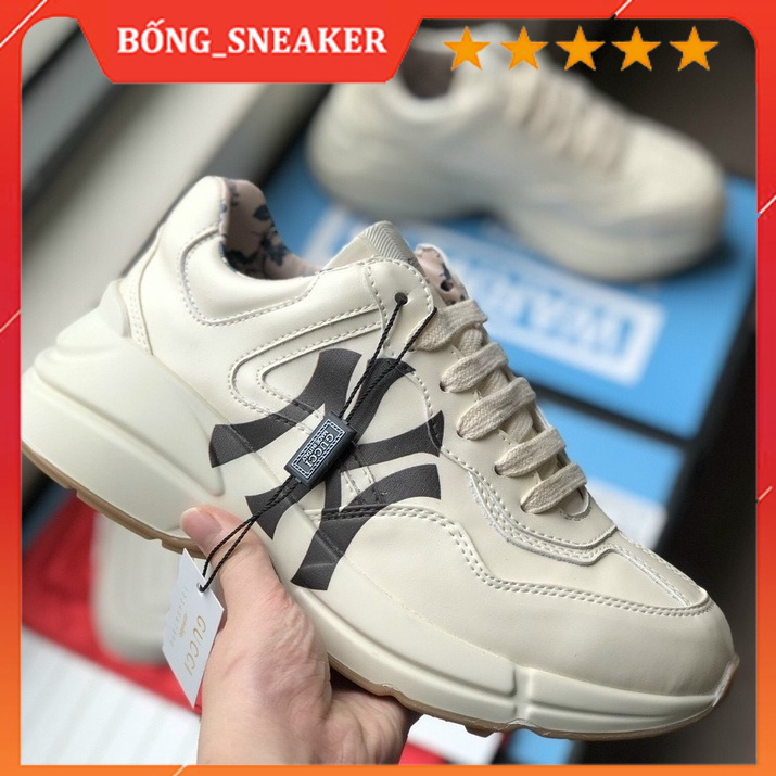 Giày thể thao nam nữ, giày GUCI GẠCH NGANG .GUCI NY full box bill hót