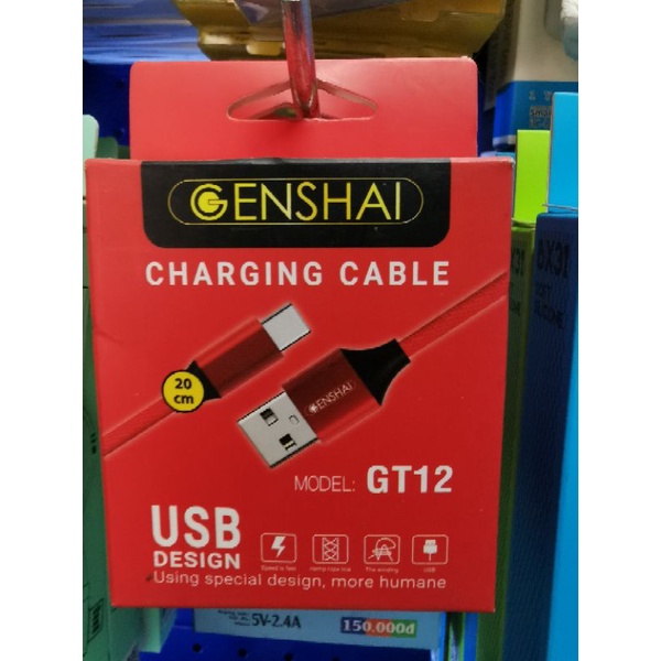 Cáp type C 0,2m Genshai