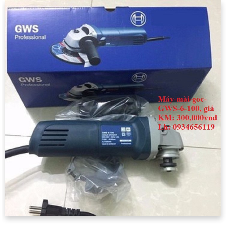 SẢN PHẨM MÁY MÀI GWS 6 - 100S