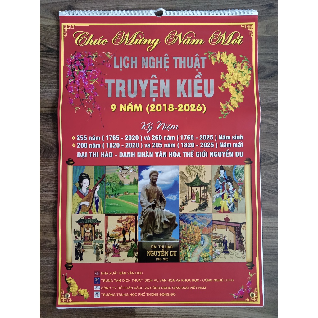 Sách - Lịch Nghệ Thuật Truyện Kiều 9 Năm