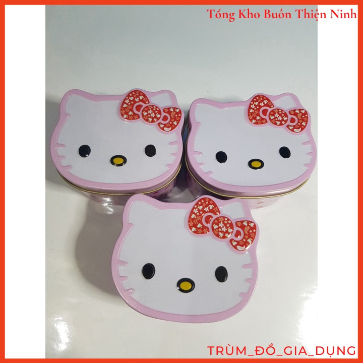 Hộp Dây, Chun Buộc Tóc Kitty 30 Dây Cho Bé Siêu Đẹp