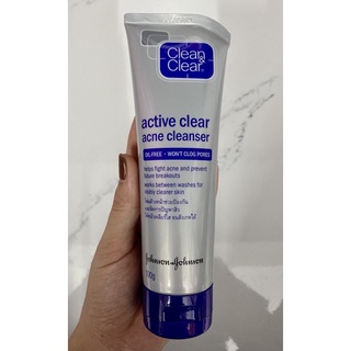 Sữa rửa mặt ngừa mụn Clean&Clear Acne Cleanser 100g