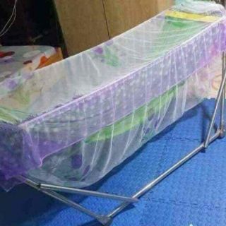 Mùng chụp võng chống mũi cho bé
