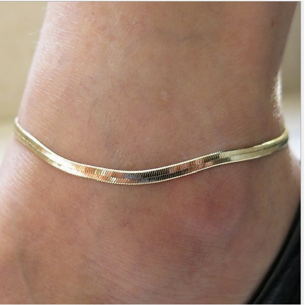 Lắc chân mạ vàng cao cấp MXx