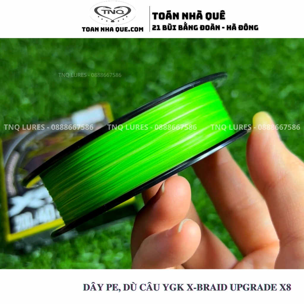 Dây PE, dù câu YGK X-BRAID UPGRADE X8 số 2.0