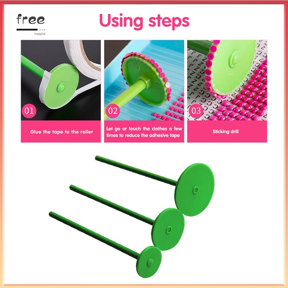 Con lăn làm tranh đính đá nhanh chóng đa năng tiện dụng