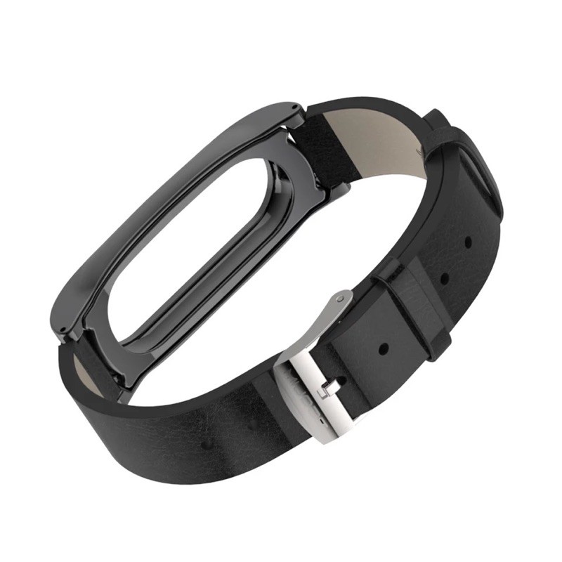 Dây đeo miband 4 3 da MIJOBS thay thế
